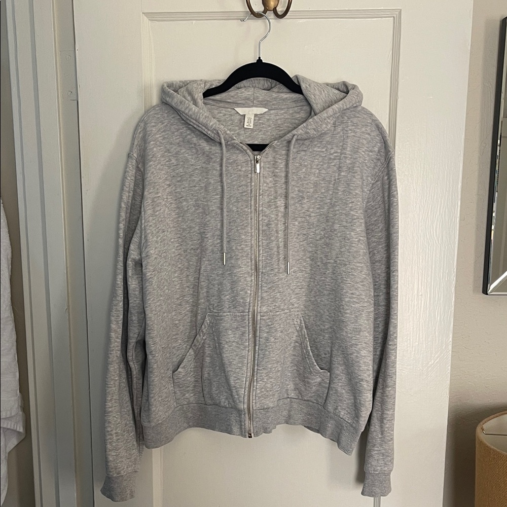 H&M Heather Gray Hoodie
